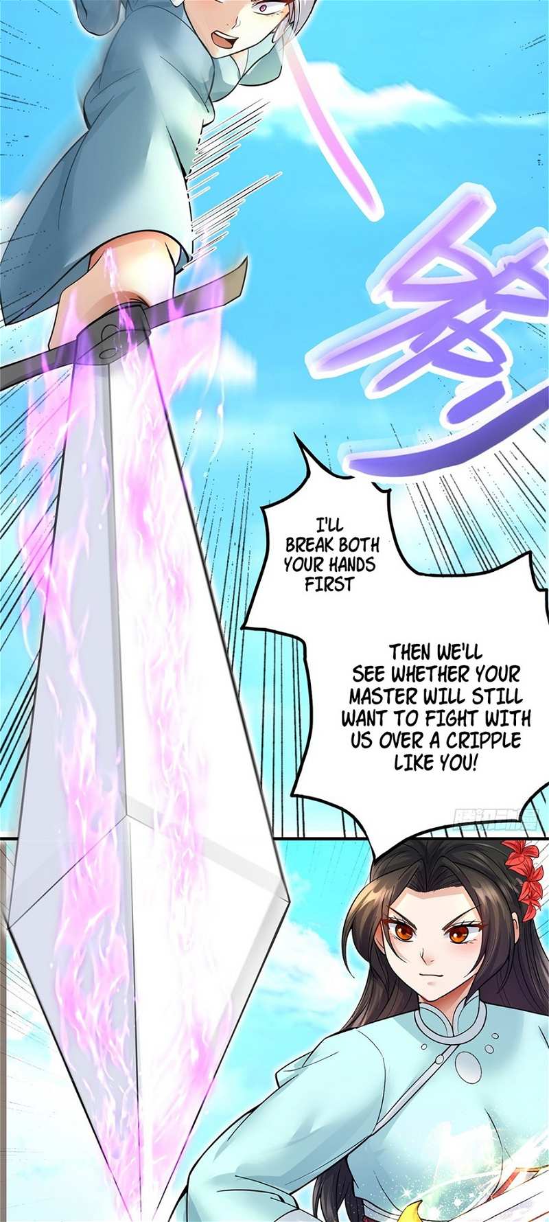 With A Sword Domain, I Can Become The Sword Saint chapter 22 - page 22