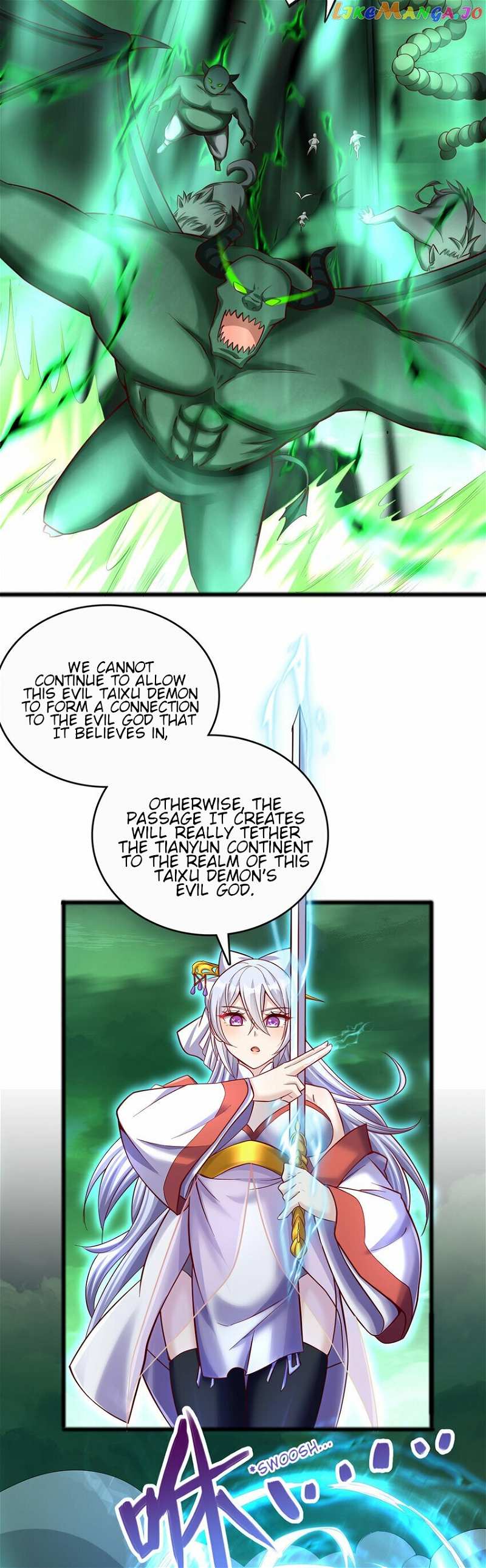 With A Sword Domain, I Can Become The Sword Saint Chapter 76 - page 20