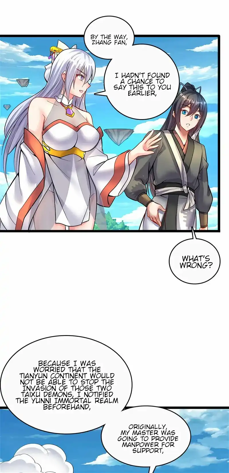 With A Sword Domain, I Can Become The Sword Saint Chapter 77 - page 22
