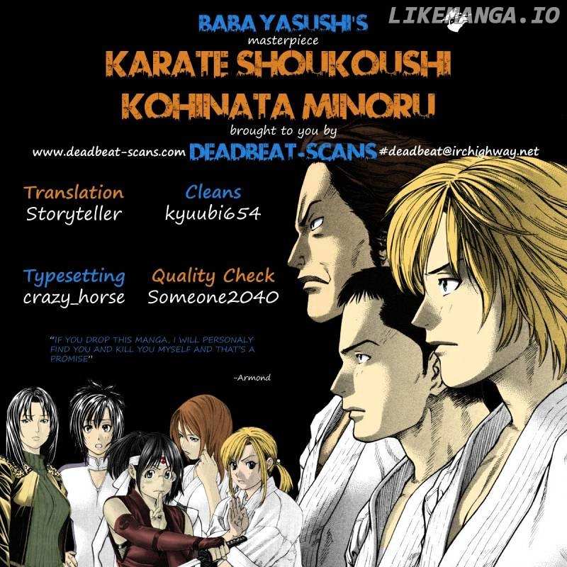 Karate Shoukoushi Kohinata Minoru Chapter 239 - page 19