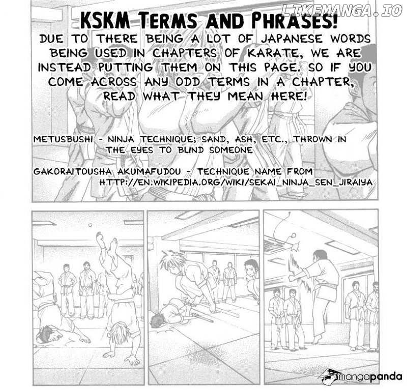 Karate Shoukoushi Kohinata Minoru Chapter 203 - page 1