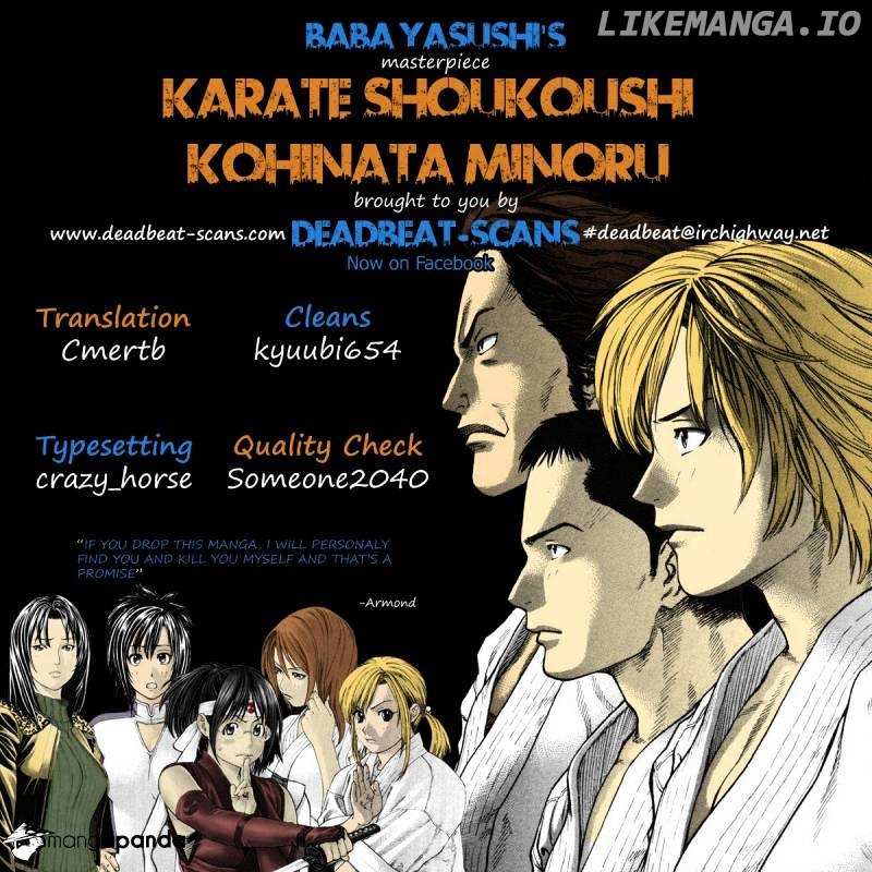 Karate Shoukoushi Kohinata Minoru Chapter 263 - page 20