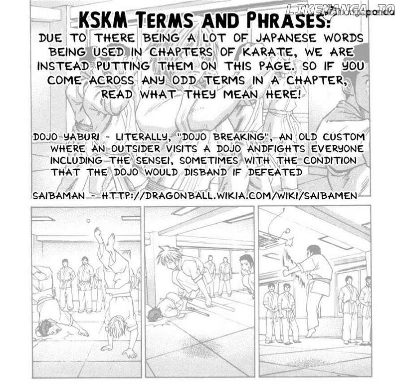 Karate Shoukoushi Kohinata Minoru Chapter 276 - page 1