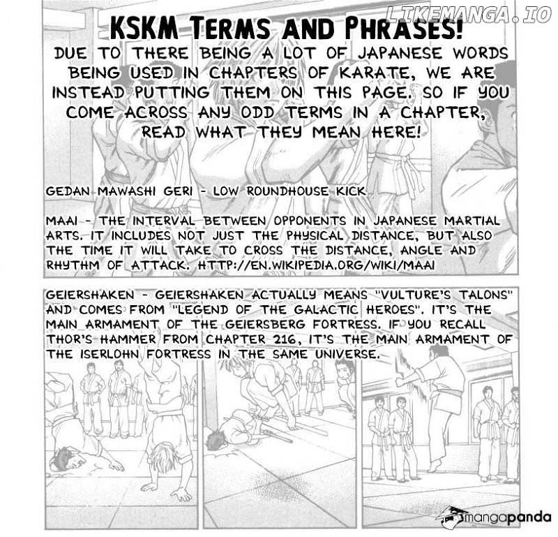 Karate Shoukoushi Kohinata Minoru Chapter 218 - page 2