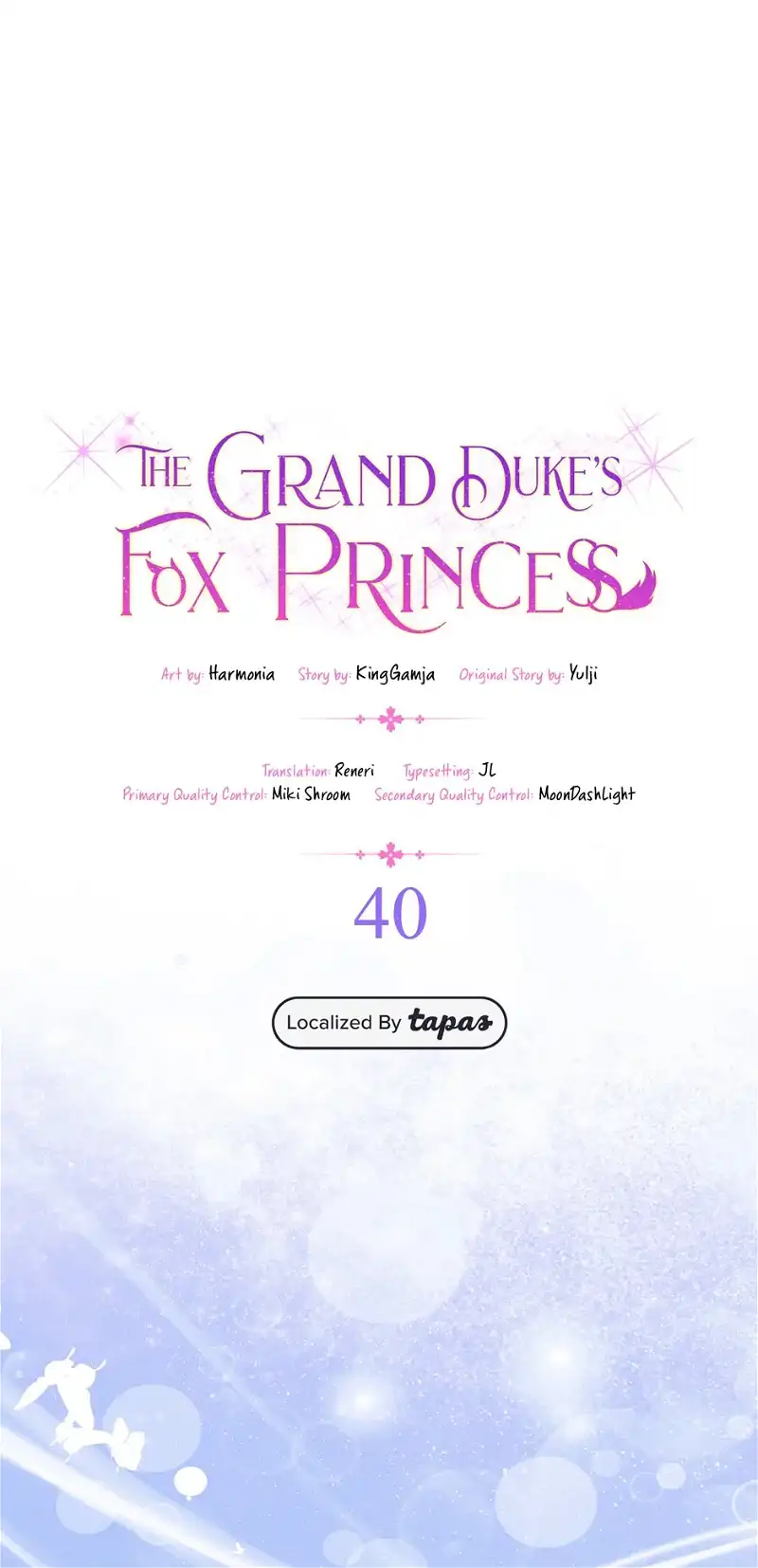 The Duke and The Fox Princess Chapter 40 - page 1