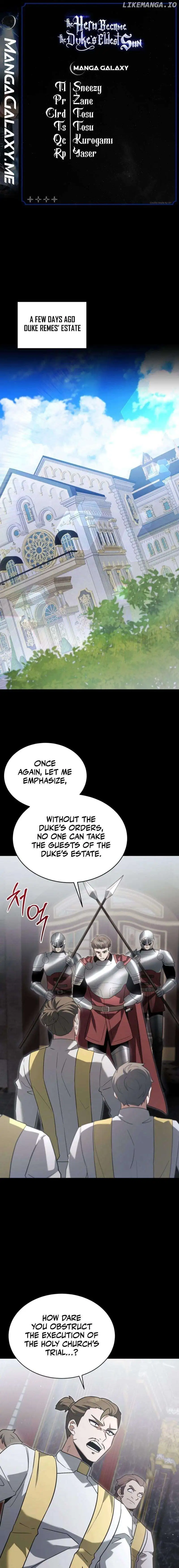 The Hero Became the Duke’s Eldest Son Chapter 26 - page 1