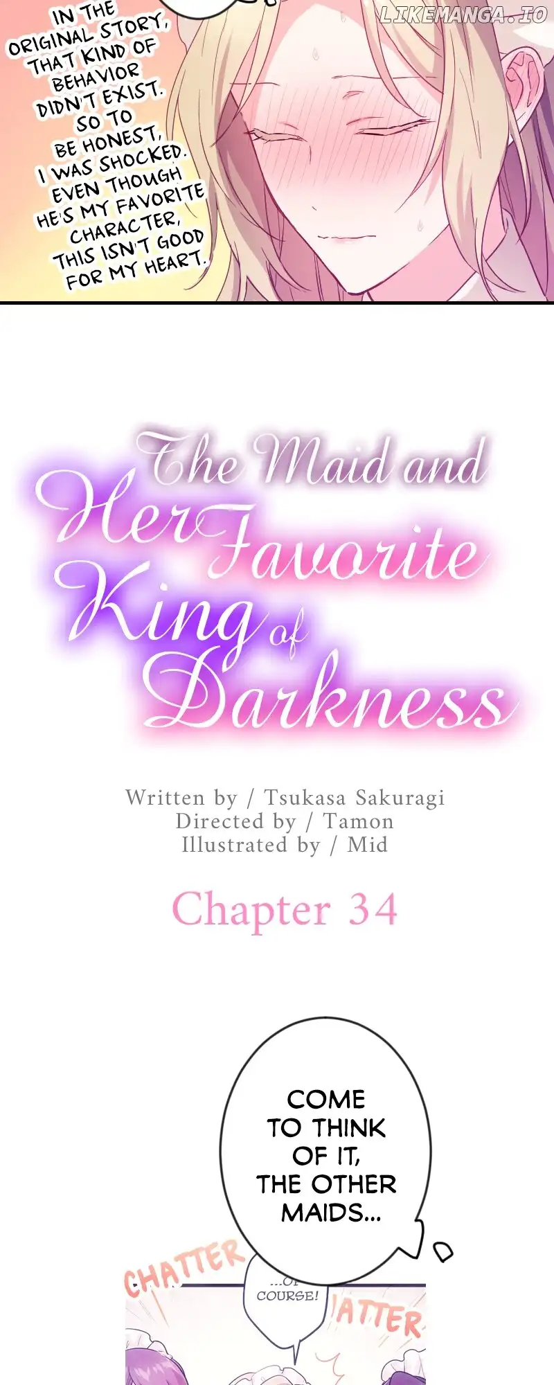 The Maid and Her Favorite King of Darkness Chapter 34 - page 6